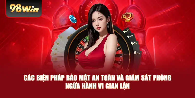 Các biện pháp bảo mật an toàn và giám sát phòng ngừa hành vi gian lận